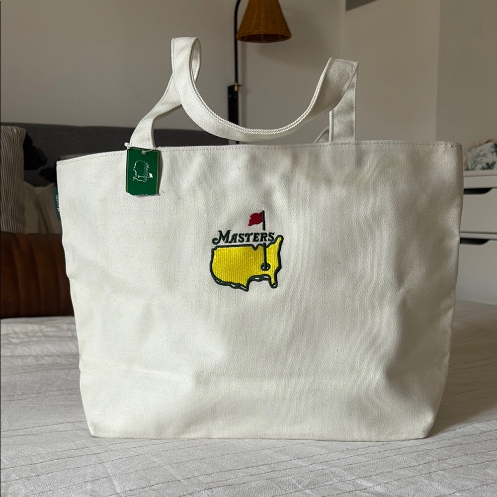 Masters White Tote Bag